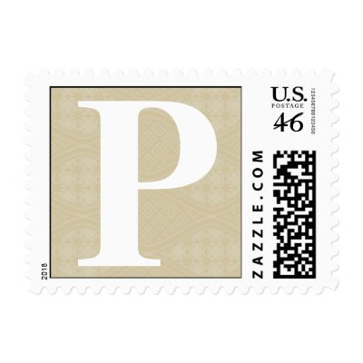 Monogram : P Stamps