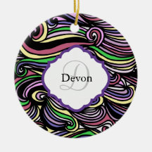 Monogram Personalized Ornament