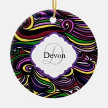 Monogram Personalized Ornament