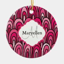 Monogram Personalized Ornament