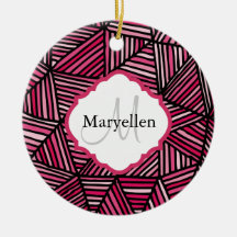 Monogram Personalized Ornament