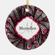 Monogram Personalized Ornament