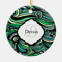 Monogram Personalized Ornament