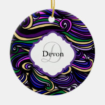 Monogram Personalized Ornament