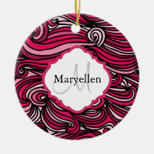 Monogram Personalized Ornament