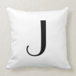 Monogram Pillows Letter J