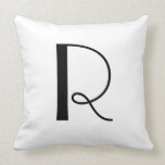 Monogram Pillows Letter R