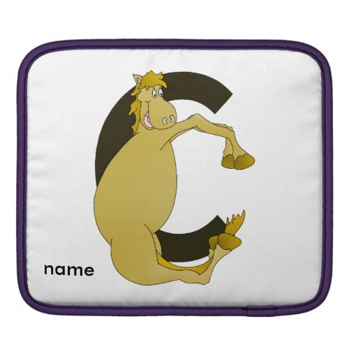 Monogram Pony C Sleeves For iPads Monogram Pony C Sleeves For iPads