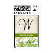 Monogram Postage Stamp