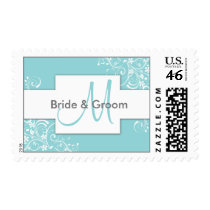 Monogram postage postage by PMCustomWeddings Monogram postage postage