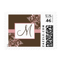 Monogram postage postage