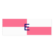 MONOGRAM PROFILE CARD business cards