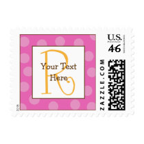 Monogram R | Polka Dots