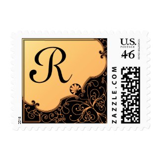 Monogram : R stamp