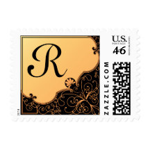 Monogram : R Postage