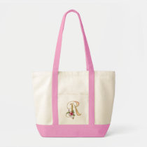 monogram, purse, bag, birthday, wedding, mother, sister, pink, Taske med brugerdefineret grafisk design