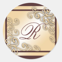Monogram 'R' Sticker