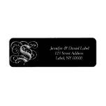 Monogram S  Address Labels Blank