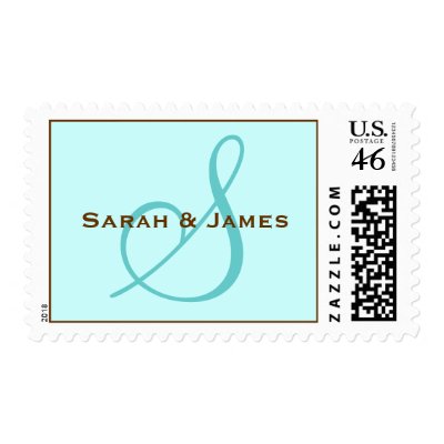 Monogram S and First Names Postage