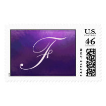 Monogram Stamp - Letter F - Initial F stamps