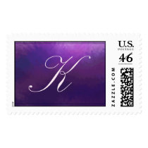 Monogram Stamp - Letter K - Initial K stamps