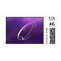 Monogram Stamp - Letter Q - Initial Q stamps