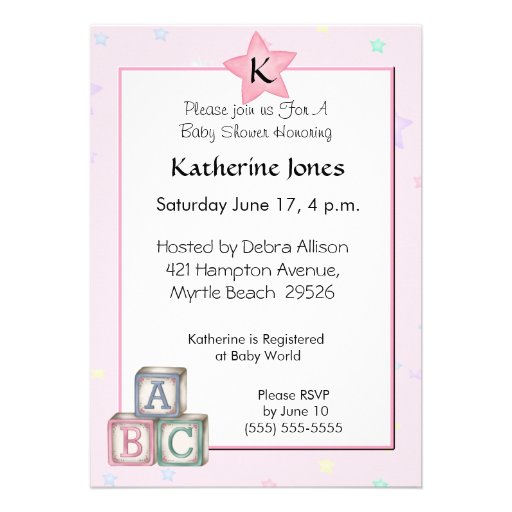 Baby Blocks Personalized