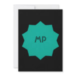 Monogram Star Invite