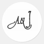 Monogram Sticker