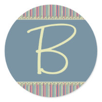 Monogram Sticker (customizable)