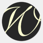 Monogram Stickers| D6