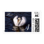 Monogram Swan 311 Letter A stamps