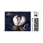 Monogram Swan 311 Letter C stamps