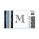 Monogram Template Event And Wedding Postage Stamp