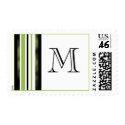 Monogram Template Event And Wedding Postage Stamp