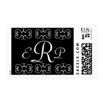 Monogram Three Letter Postage postage