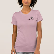 Monogram t-shirts by laura1024 Monogram t-shirts