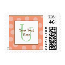 Monogram U | Polka Dots