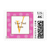Monogram V | Polka Dots