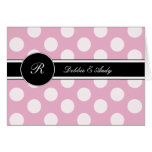 Monogram Wedding Cards cards