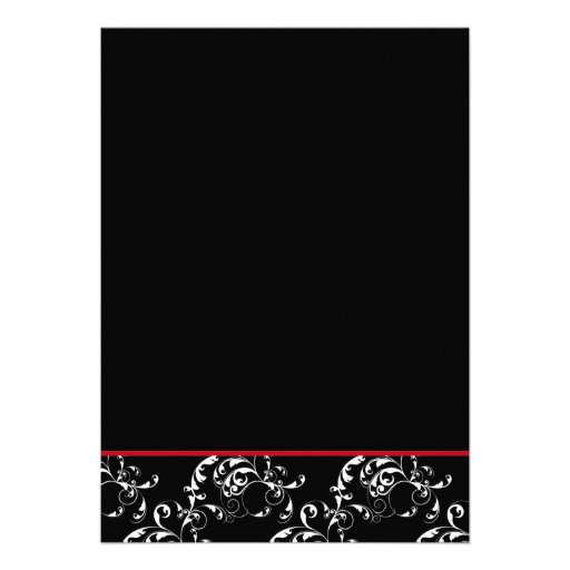 Monogram wedding Invitation