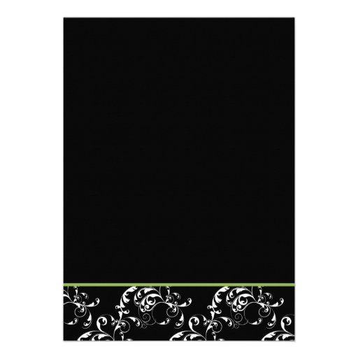 Monogram wedding Invitation