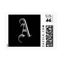Monogram Wedding Invitation Monograms stamp