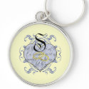 Monogram Wedding Invitations & Gifts keychains by samack Monogram Wedding Invitations & Gifts keychains