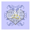 Monogram Wedding Invitations & Gifts posters by samack Monogram Wedding Invitations & Gifts posters