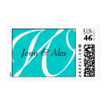 Monogram Wedding Postage | C1