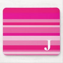 Monogram with a Colorful Striped Background - J mousepads by fantasian_angel Monogram with a Colorful Striped Background - J mousepads