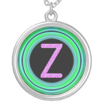 Monogram "Z" necklaces