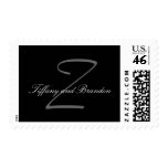 Monogram Z Wedding Stamp Postage