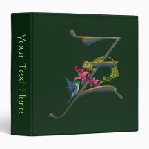 Monograma Z del colibrí